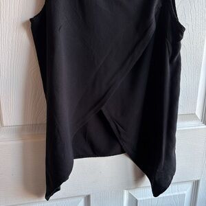 BIRD AND VINE L.A |  Black Sleeveless Top with Asymmetrical Back- XS